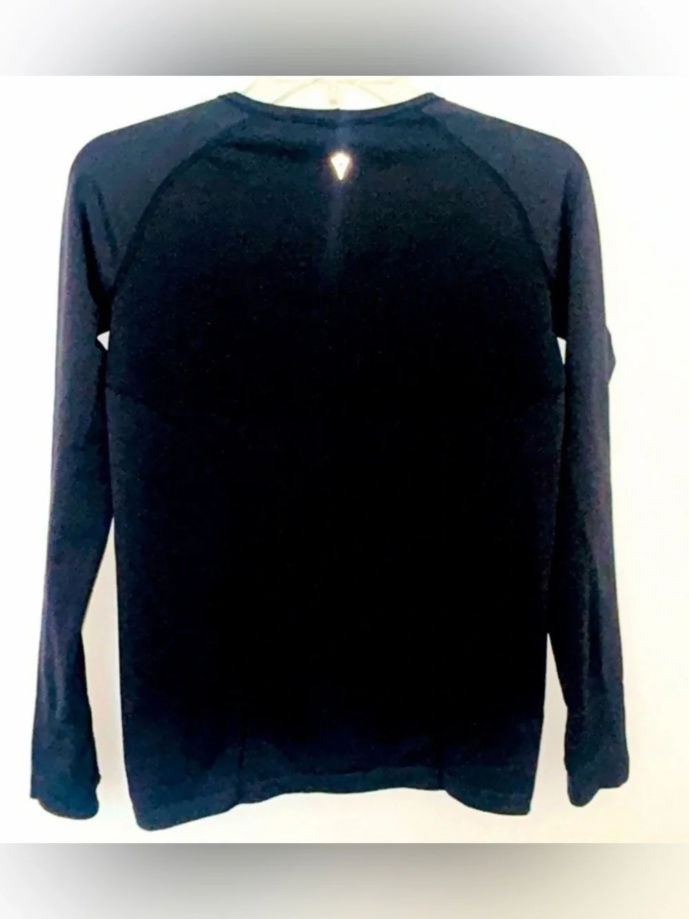Ivivva Lululemon Swiftly Tech Long Sleeve Black Top Girls 14 Athletic Yoga Gym